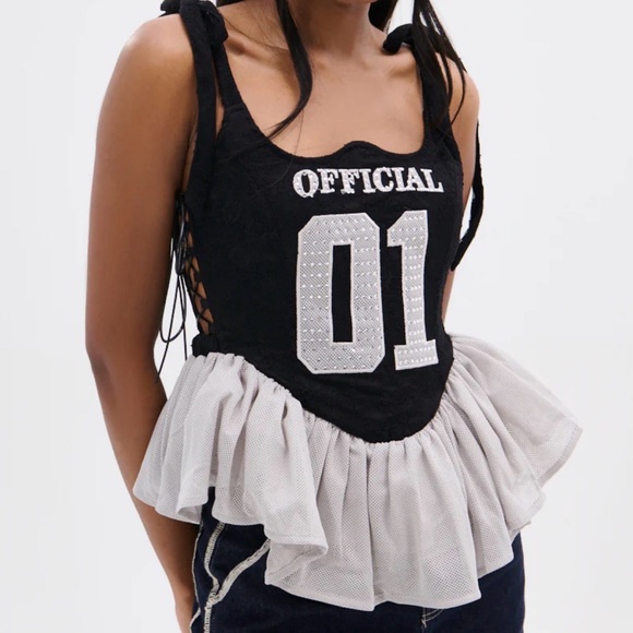 OFFICIAL PRINCESS LACE PEPLUM
CORSET TOP 🖤🖤😶‍🌫️ - Picture 6 of 7